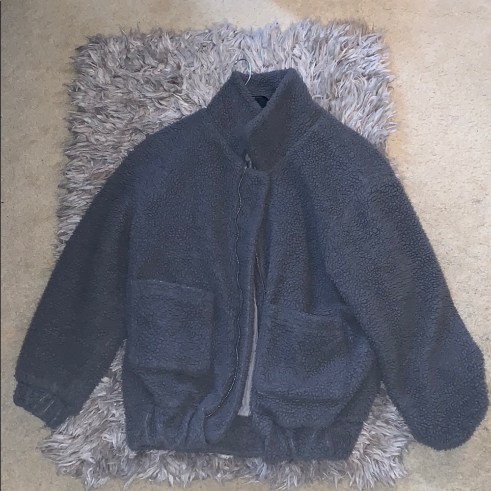 Zip Up Sherpa Jacket